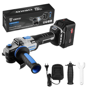 Углошлифовальная машина (УШМ) DEKO DKAG20 PRO UNV 20V 5601700