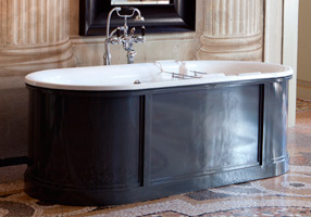 Gentry Home Новая Канада Cast iron bathtub Сусальное золото GH103128  - Вид №1