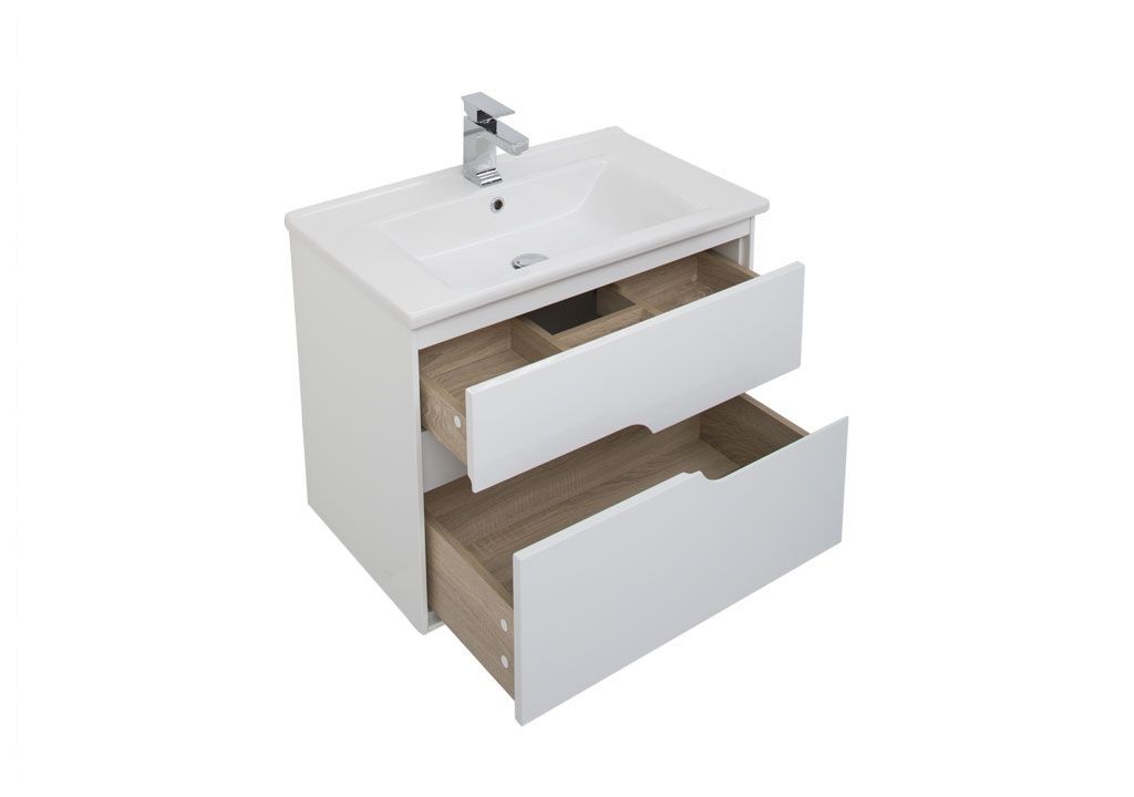 Мебель для ванной Aquanet Модена 75 белый 00199306 - Вид №3