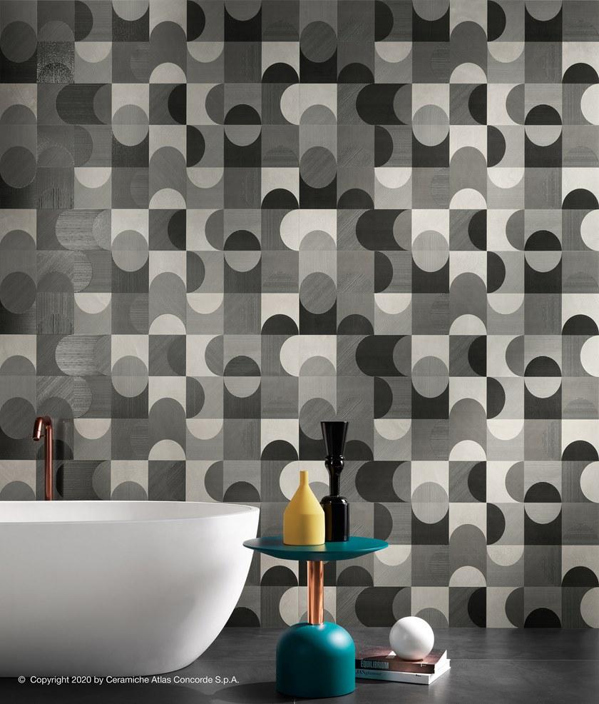 Atlas Concorde Белая плитка для стен с эффектом смолы Prism sun-id-1514355 - Вид №23