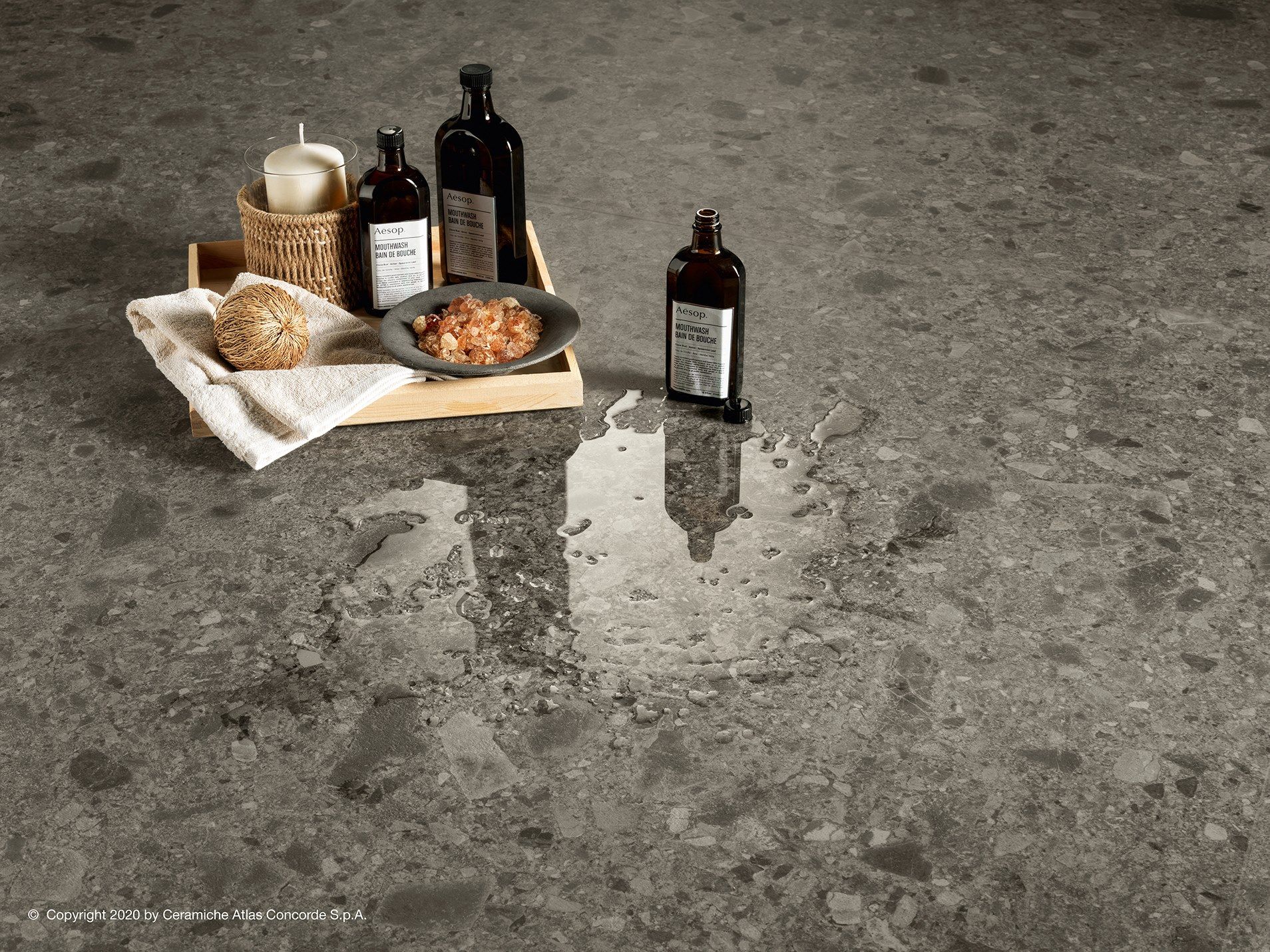 Пол / облицовка керамогранита с эффектом камня для внутреннего и наружного применения Atlas Concorde Boost Mix ARCH-00023665 - Вид №13