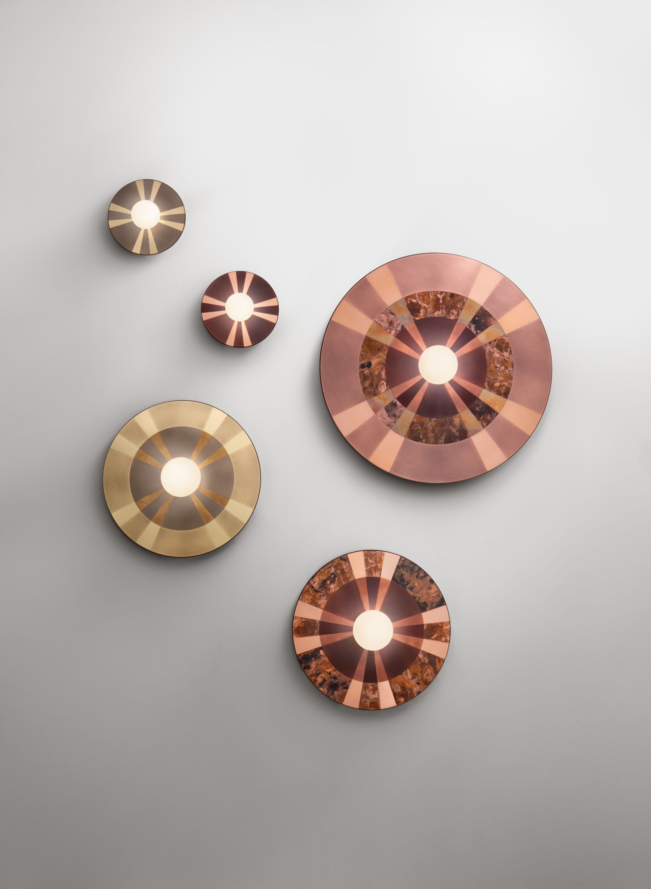 Металлический настенный светильник / потолочный светильник DE CASTELLI CALEIDE EON ARCH-00082891 - Вид №4