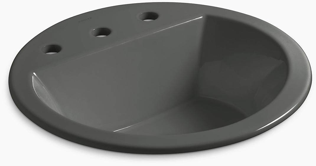 KOHLER Bryant Round Круглая встраиваемая раковина с 8 K-2714-8-58 