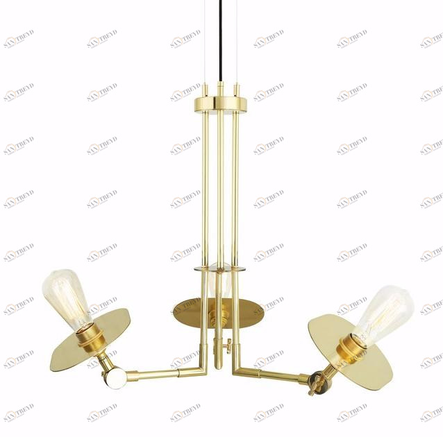 Mullan Lighting Регулируемая люстра из латуни  Mlf229 