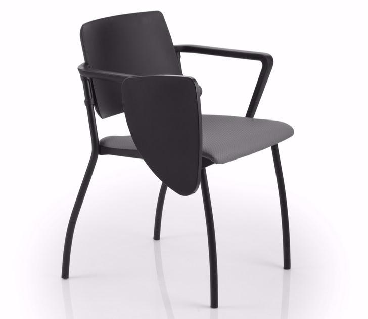 Luxy Стул для конференций штабелируемый с подлокотниками с клапаном Essenziale sun-id-1380934 - Вид №1