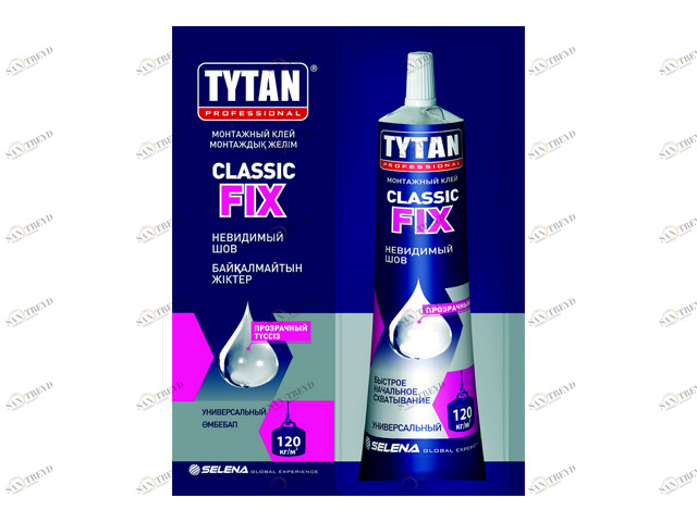 Монтажный клей Tytan Professional Classic Fix 100мл 5393