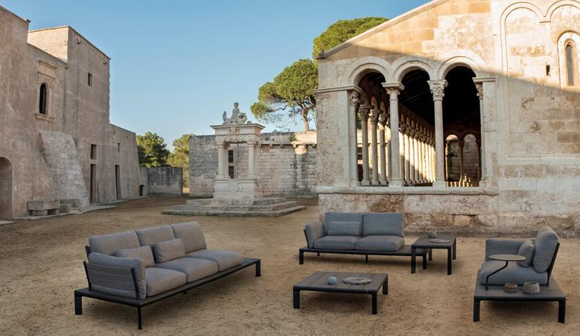 emu 2-местный тканевый садовый диван Tami Art. 764 - Вид №13