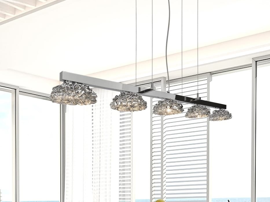 Стеклянный подвесной светильник ILFARI Цветы из Амстердама ARCH-00034401