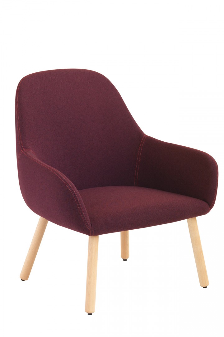 Myra 659 Кресло с четырьмя ножками на деревянной раме и тканевой обивкой. Выпускается из пенопласта с впрыском политуретана в соответствии с правилами пожарной безопасности Великобритании. Et al. Myra