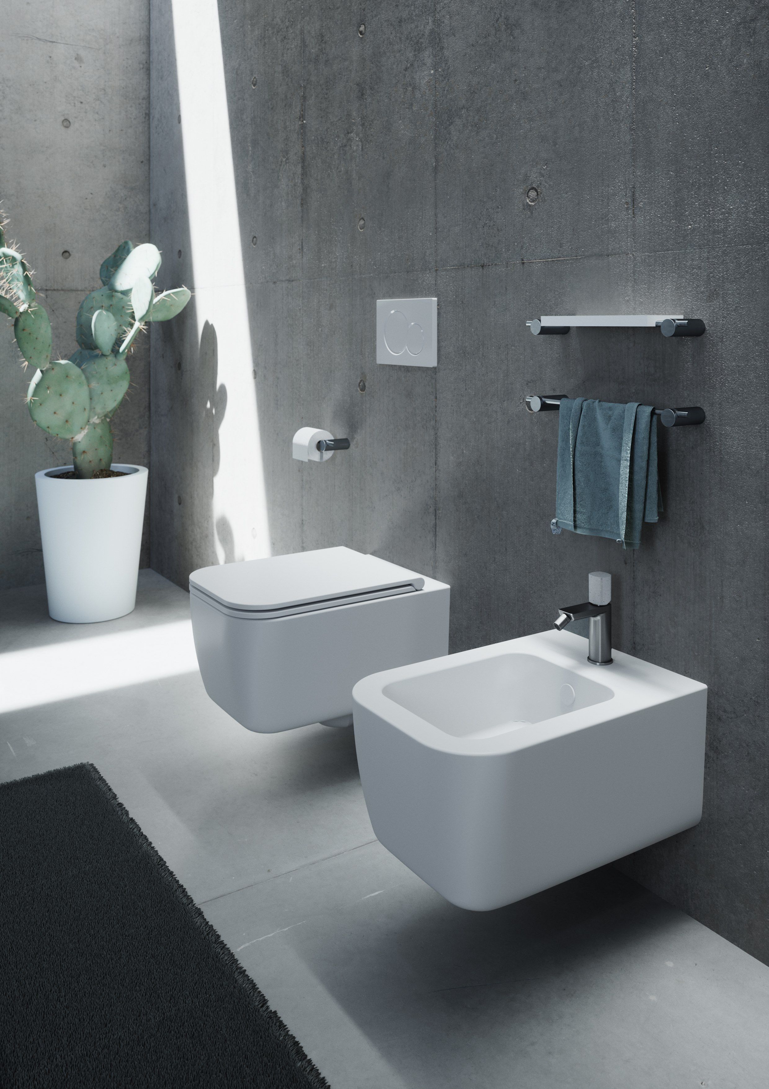 Керамический подвесной туалет GSG Ceramic Design ARCH-00030043 - Вид №4