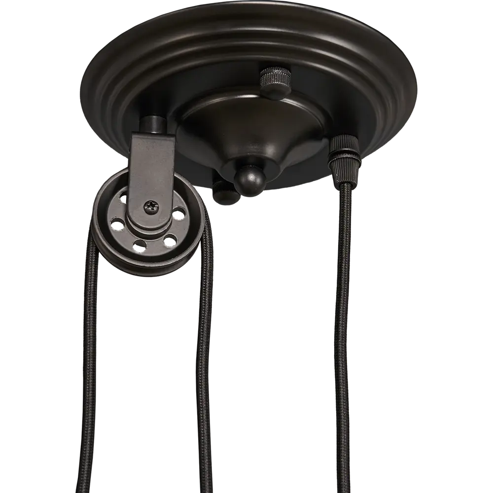 Светильник подвесной Minsk, 1 лампа, 9 м², цвет черный LAMPLANDIA STLM-2039387 - Вид №5