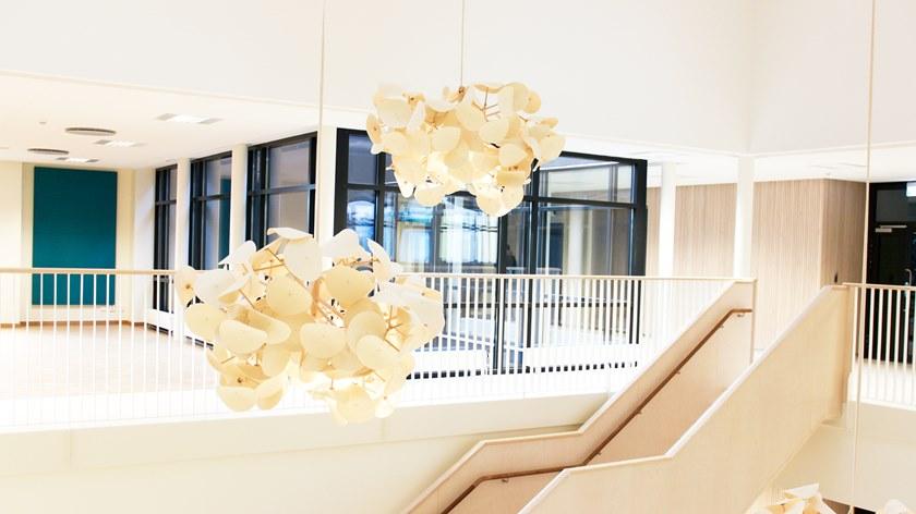Green Furniture Concept Подвесная акустическая панель / подвесной светильник Leaf lamp series sun-id-1377587 - Вид №1