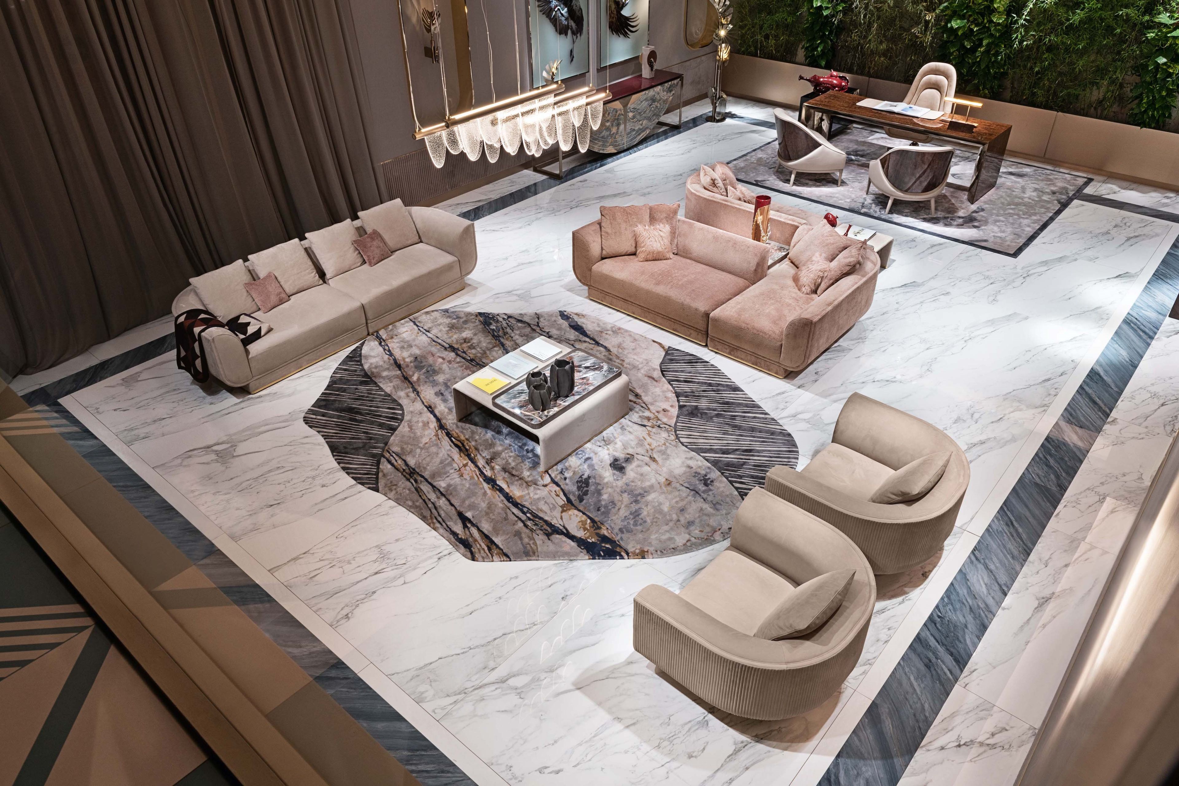 Регулируемый стальной и стеклянный подвесной светильник Visionnaire Parade ARCH-00149454 - Вид №3