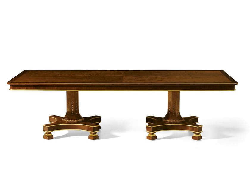 Деревянный прямоугольный стол OAK Галерея ARCH-00021442