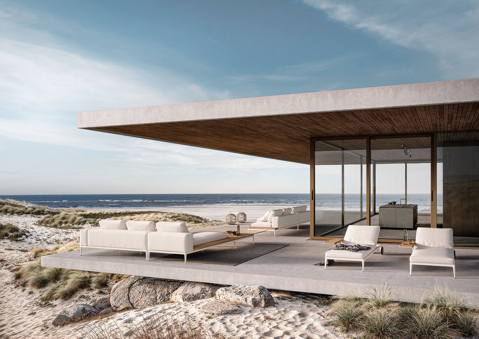 Ткань сад шезлонг Gloster сетка ARCH-00047578 - Вид №27