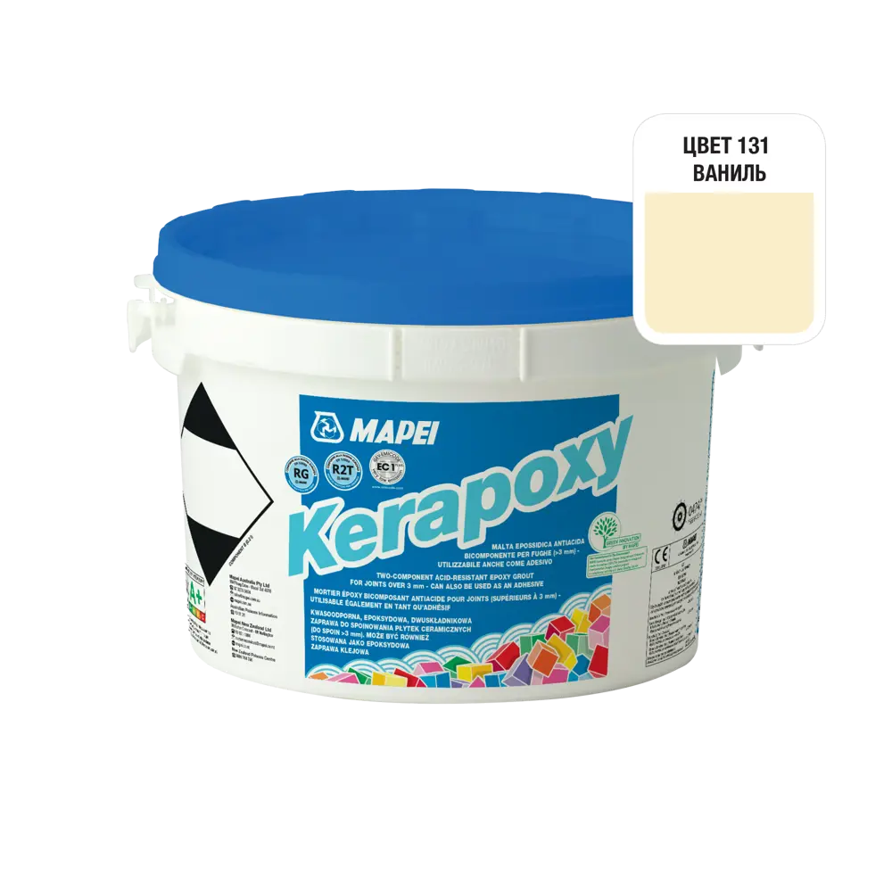 Затирка эпоксидная Mapei Kerapoxy 131 цвет ваниль 2 кг Без серии STLM-2166430 - Вид №1