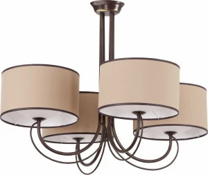 Подвесная люстра Nowodvorski Amara 4136 NOWODVORSKI ДИЗАЙНЕРСКИЕ, AMARA COFFEE 186473 Бежевый