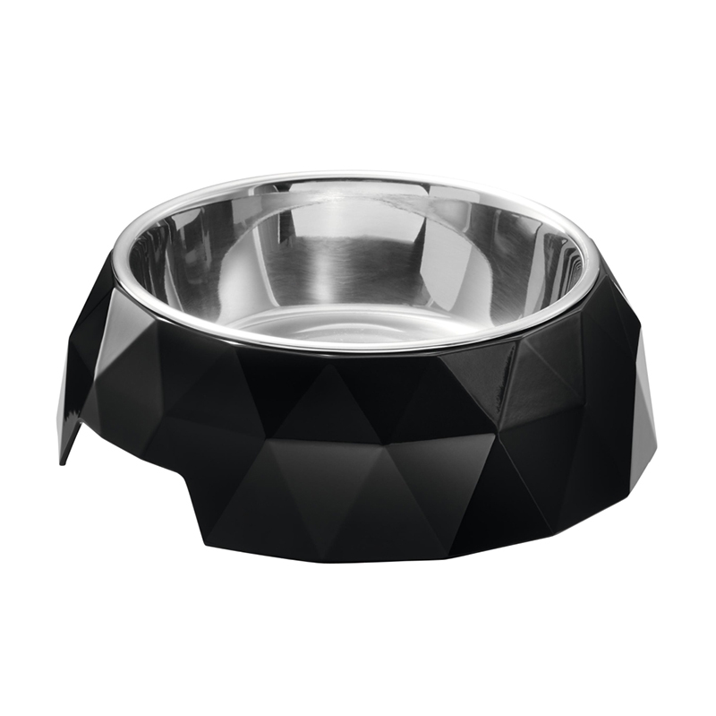 ПР0050311 Миска для собак меламиновая Kimberley черная 350мл HUNTER 