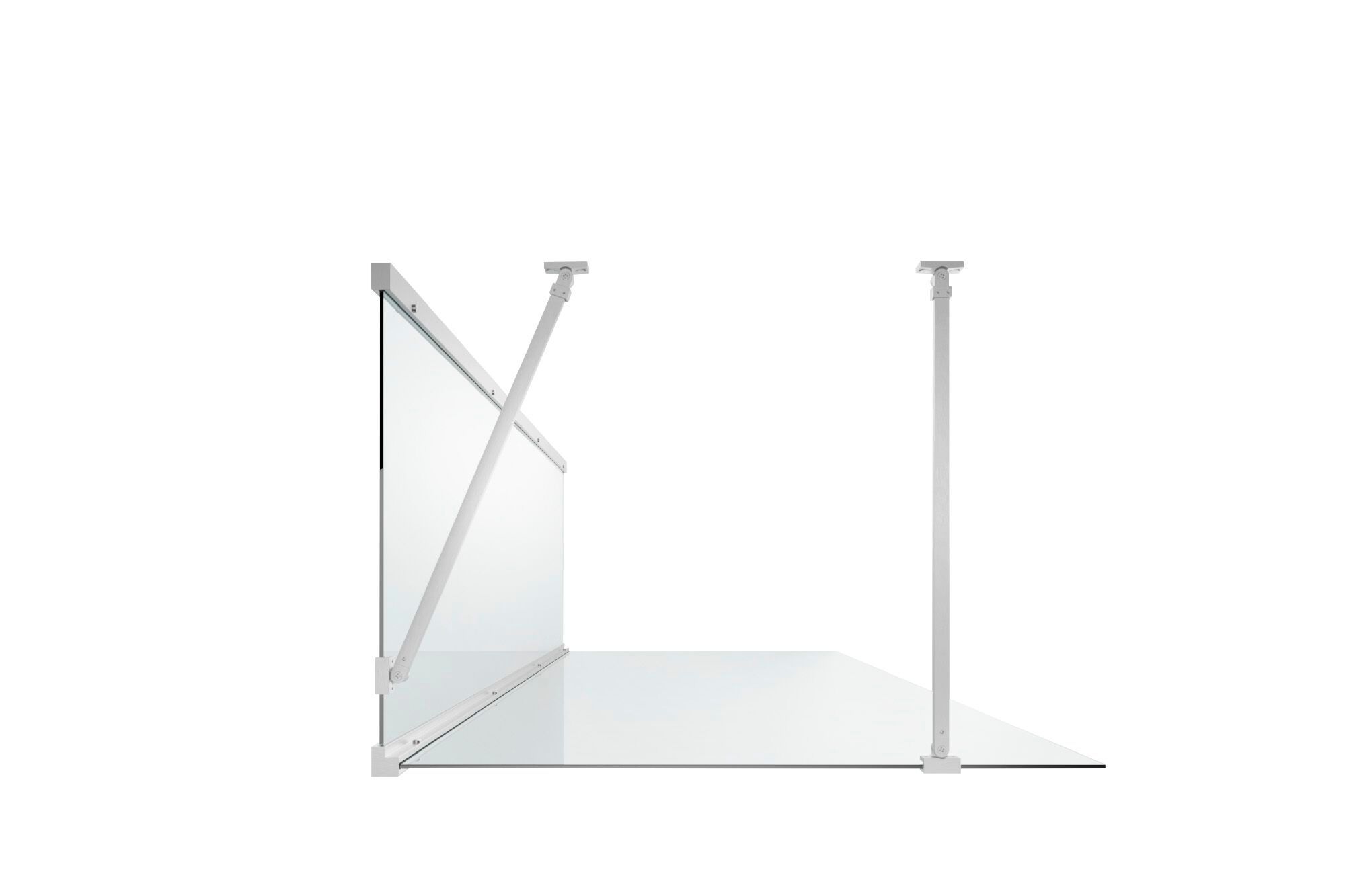 Алюминиевый и стеклянный душ TAMANACO WALK-IN ARCH-00036406 - Вид №14