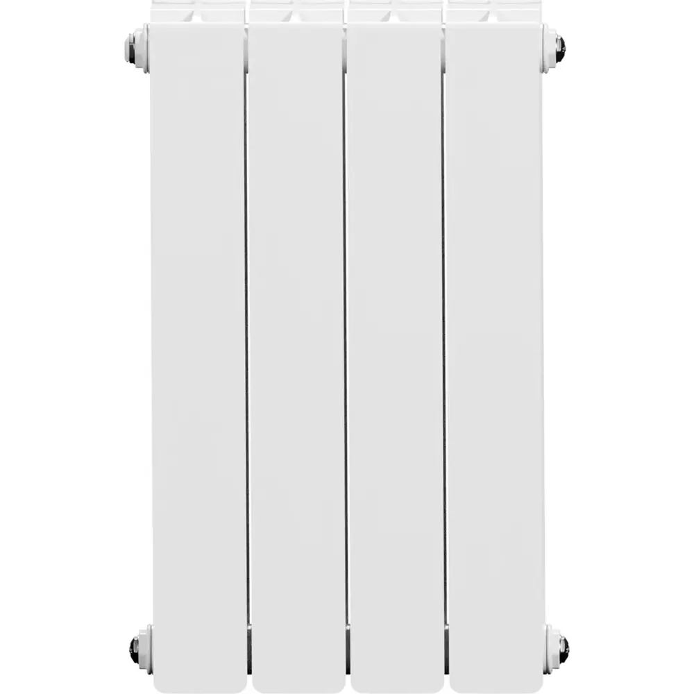 Радиатор секционный Equation Bimetal 500/90 4 секции боковое подключение биметалл белый STLM-2081148 - Вид №1