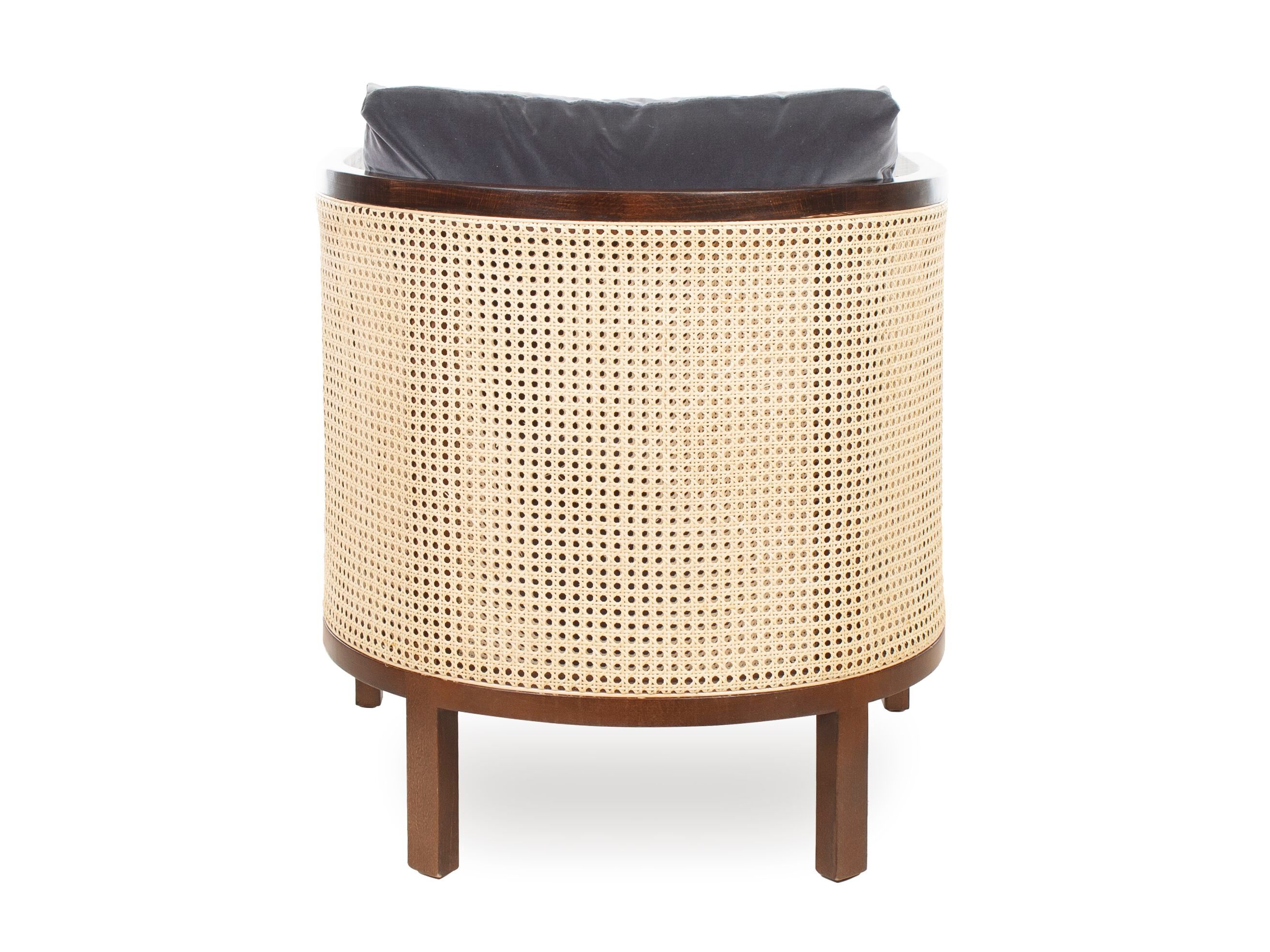 Венское соломенное кресло с подлокотниками CREARTE COLLECTIONS круглый ARCH-00037735 - Вид №4