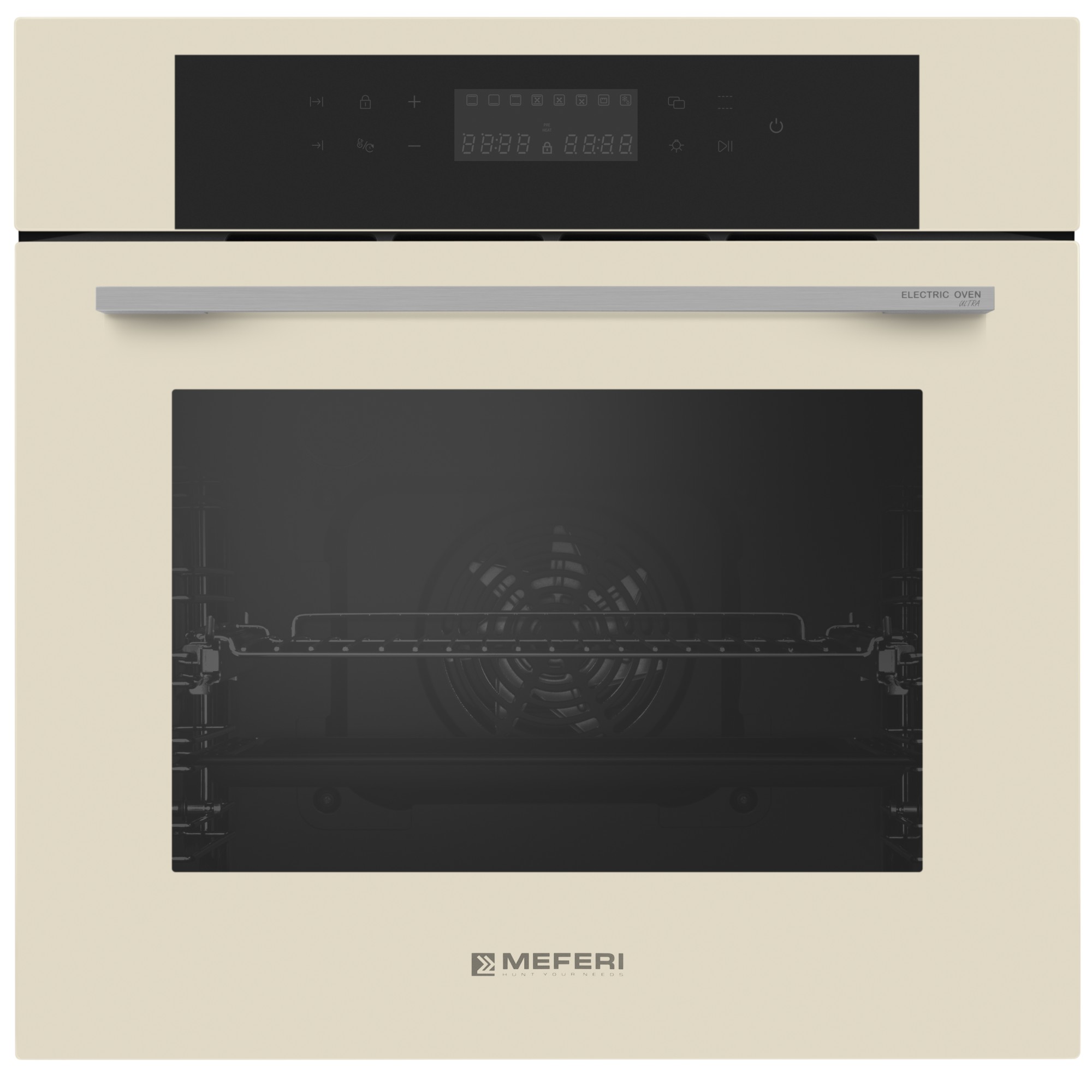 9202549 Электрический духовой шкаф Meferi MEO6010BG ULTRA бежевый STDN-0086394