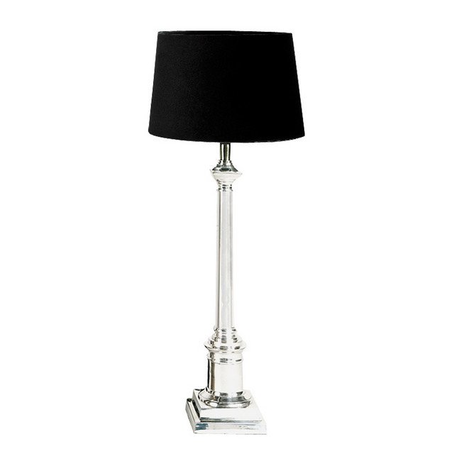 Настольная лампа Cologne S от Eichholtz Хром 101644 EICHHOLTZ КЛАССИЧЕСКИЕ 061783 Хром;черный  - Вид №1