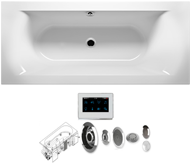 BB4200500000000_lux8 Ванна Riho Lima Santreyd - Вид №1