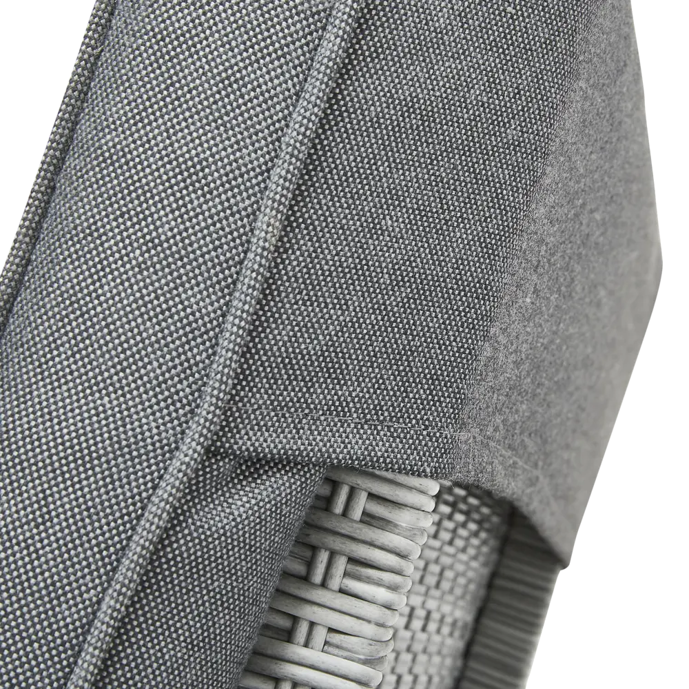 Шезлонг Naterial Davos 196x65x92 см алюминий/искусственный ротанг серый STLM-2124394 - Вид №7