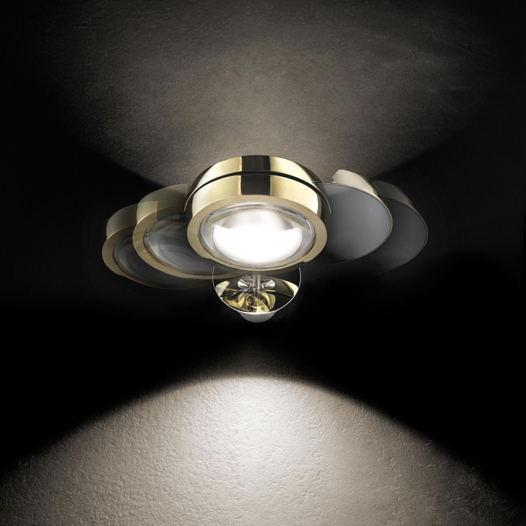 Studio Italia Design Nautilus AP1-PL1 165009 светильник настенно-потолочный линзованный 112592 - Вид №1