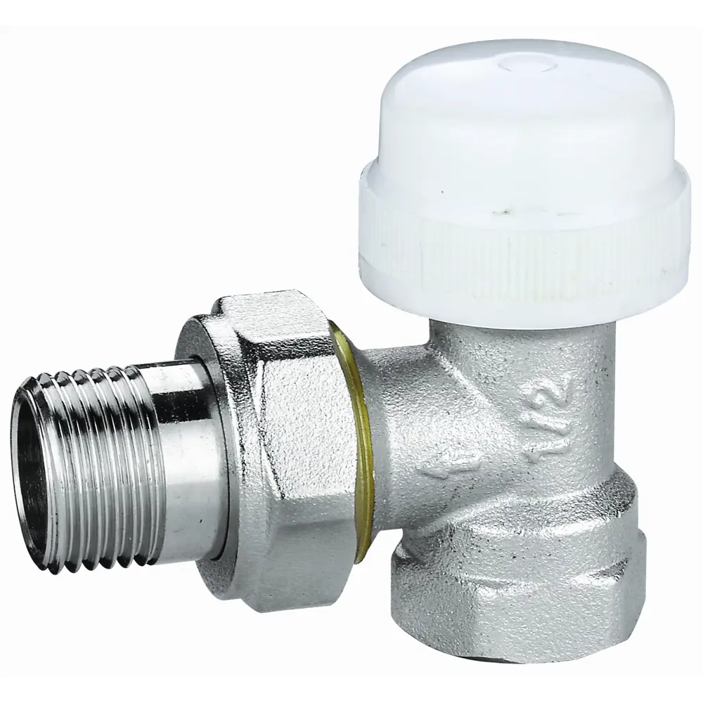 Термостатический угловой вентиль СПЕЦ для радиаторов 1/2" из латуни 89004838 STLM-1570690 - Вид №2