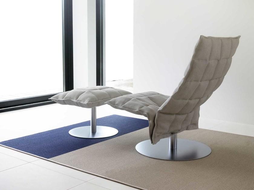 Woodnotes Вращающееся кресло из ткани K chair sun-id-1356321 - Вид №7