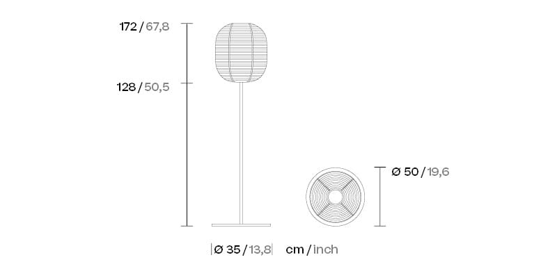 Напольная лампа из синтетического волокна Kettal ARCH-00134953 - Вид №4