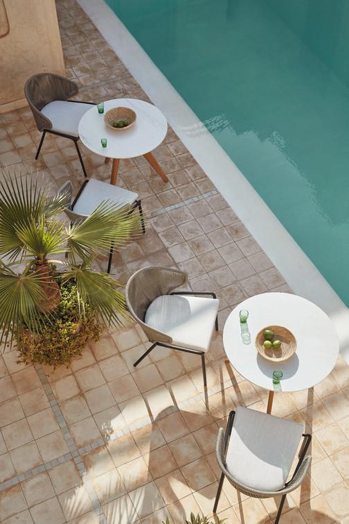 MNST310 Стул кремень перец Manutti Radius - Вид №9