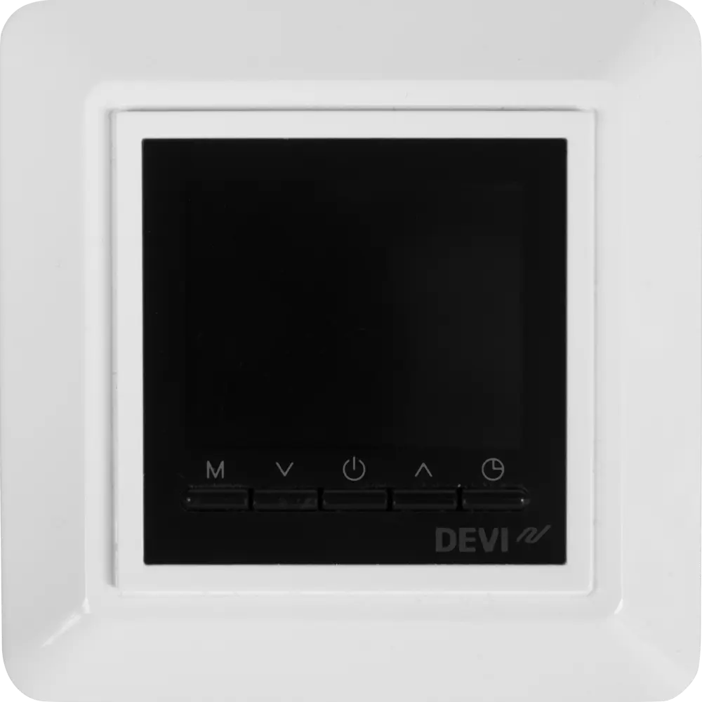 Терморегулятор для теплого пола Devireg Classic электронный программируемый цвет белый 82021916 STLM-2105576 