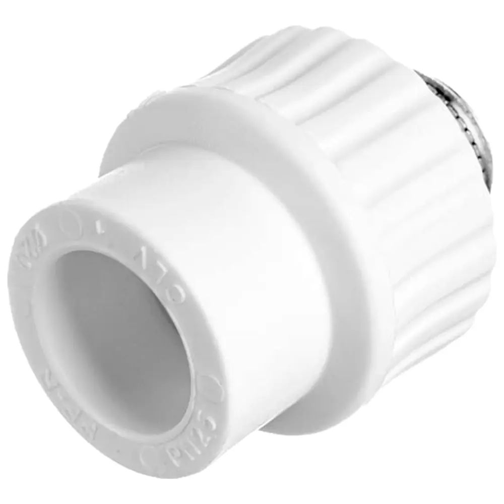 Муфта комбинированная Ростерм 1/2"x20 мм НР полипропилен 82185530 STLM-2198570  - Вид №1