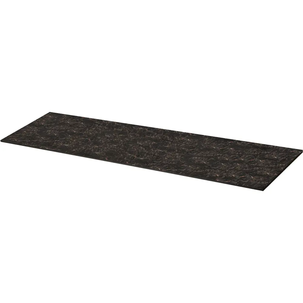 Столешница Компакт Мрамор 120x80x1.6 см HPL пластик цвет чёрный Santreyd STLM-2191518 - Вид №2