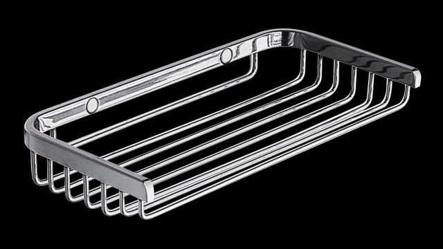 GH136 Мыльница в ванную, подвесная, сетчатая, латунная bagno&associati Complementi Bagno & Associati