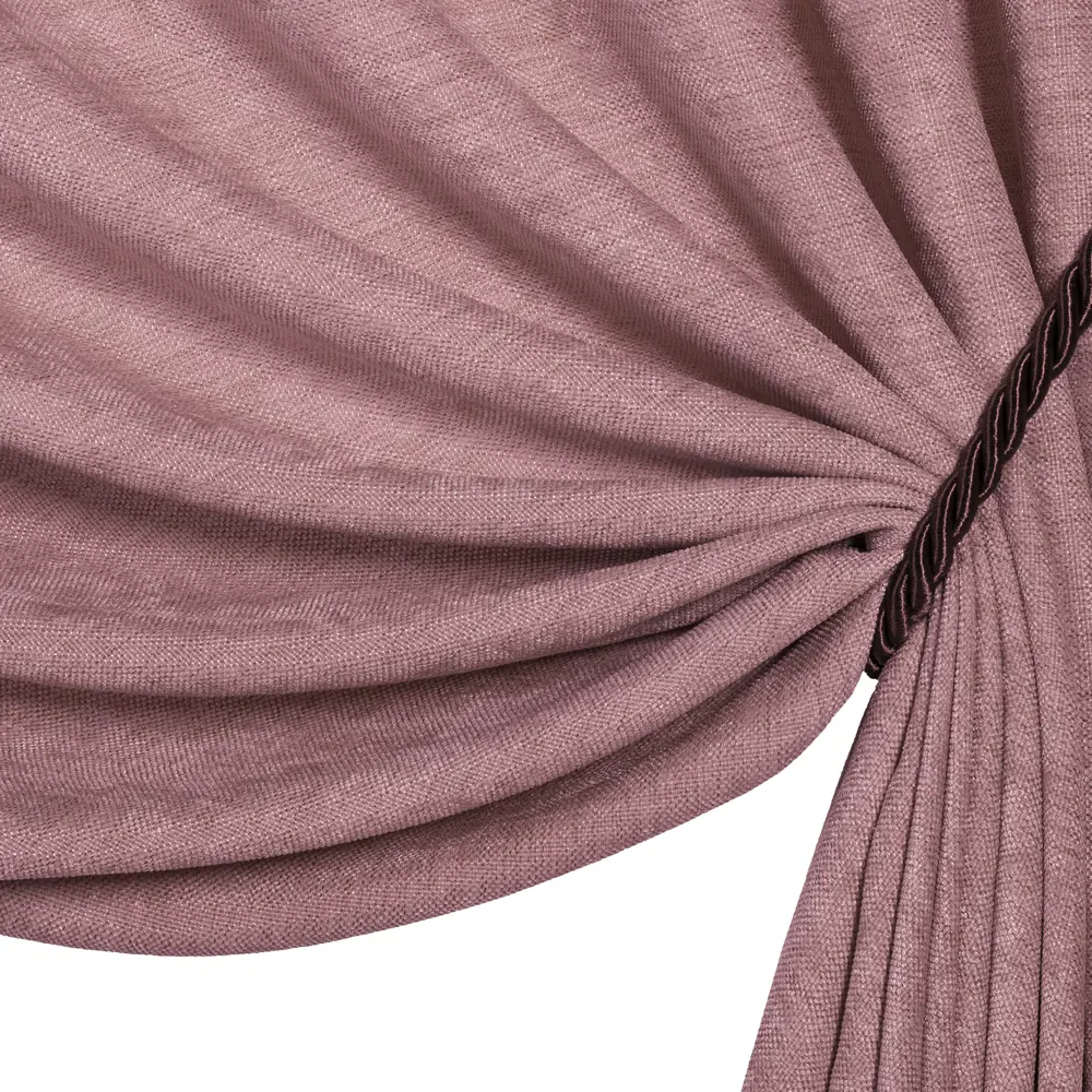 Ткань 1 м/п Однотонный шенилл 300 см цвет розовый GARDEN STLM-2068108 - Вид №3