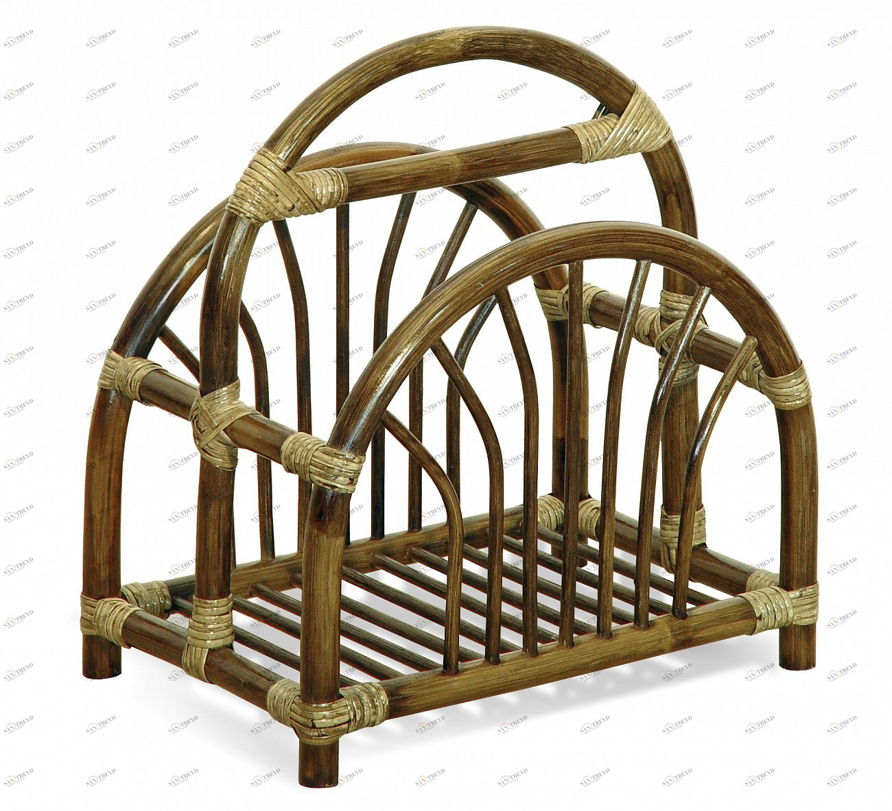 Газетница из ротанга см зеленая "Олива" 17/01 VINOTTI  00-3885426 Зеленый 