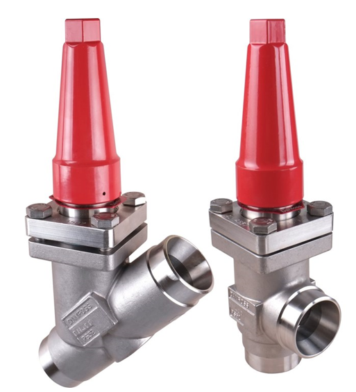 Danfoss SVA-S SS — запорные клапаны со стандартным штоком из нержавеющей стали SVA-S SS 25 D STR H-WHEEL Запорный клап 148B5488  - Вид №2