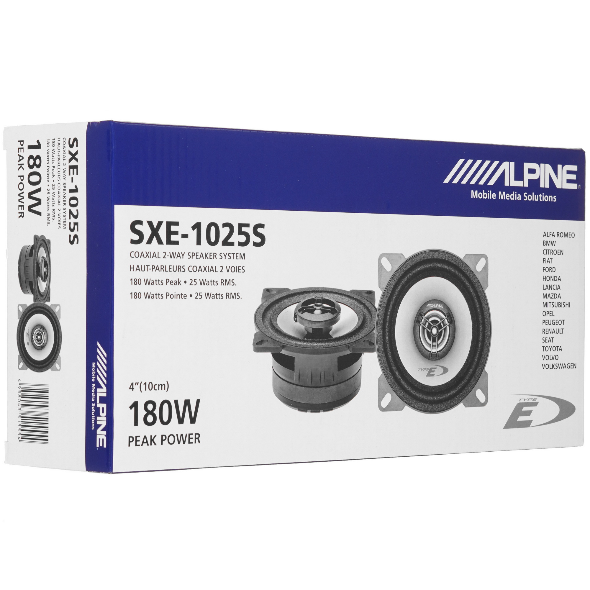 6602502 Коаксиальная акустическая система Alpine SXE-1025S STDN-0095901 - Вид №7