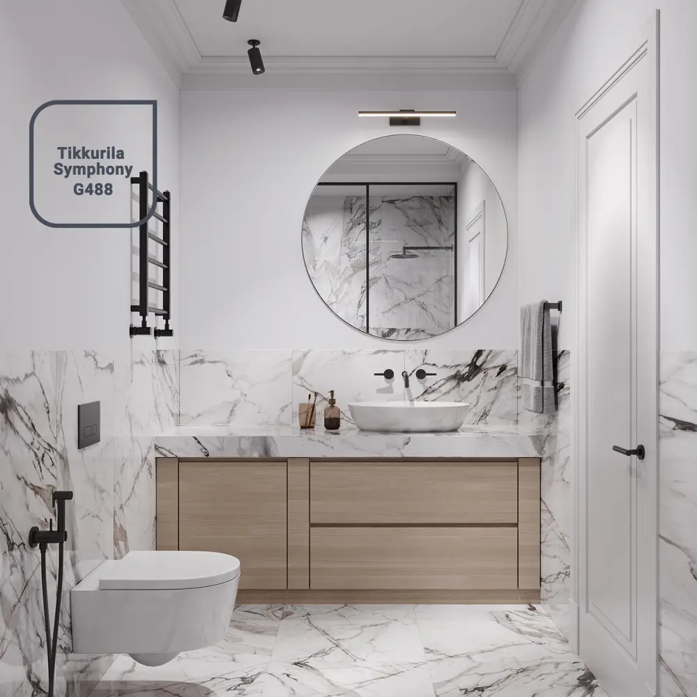 Краска интерьерная Tikkurila Luja Extra - экстрастойкая моющаяся матовая 87660326 STLM-0074694 - Вид №2