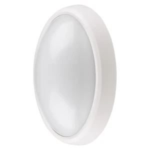 Светильник светодиодный с датчиком движения  LCL овал, 12 Вт, 960 Лм, 6500 К, IP65