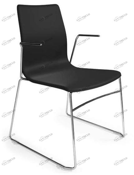 Ares Line Стул для конференций из бука с подлокотниками Woody family sun-id-1396258