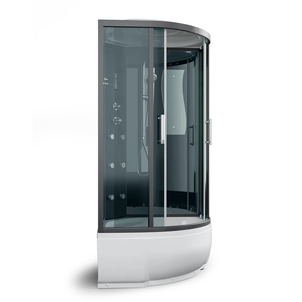 Душевая кабина с гидромассажем Erlit ER5709TP-C24 высокий поддон 90x90 см 82369781 STLM-2137760 Santreyd Без серии - Вид №5