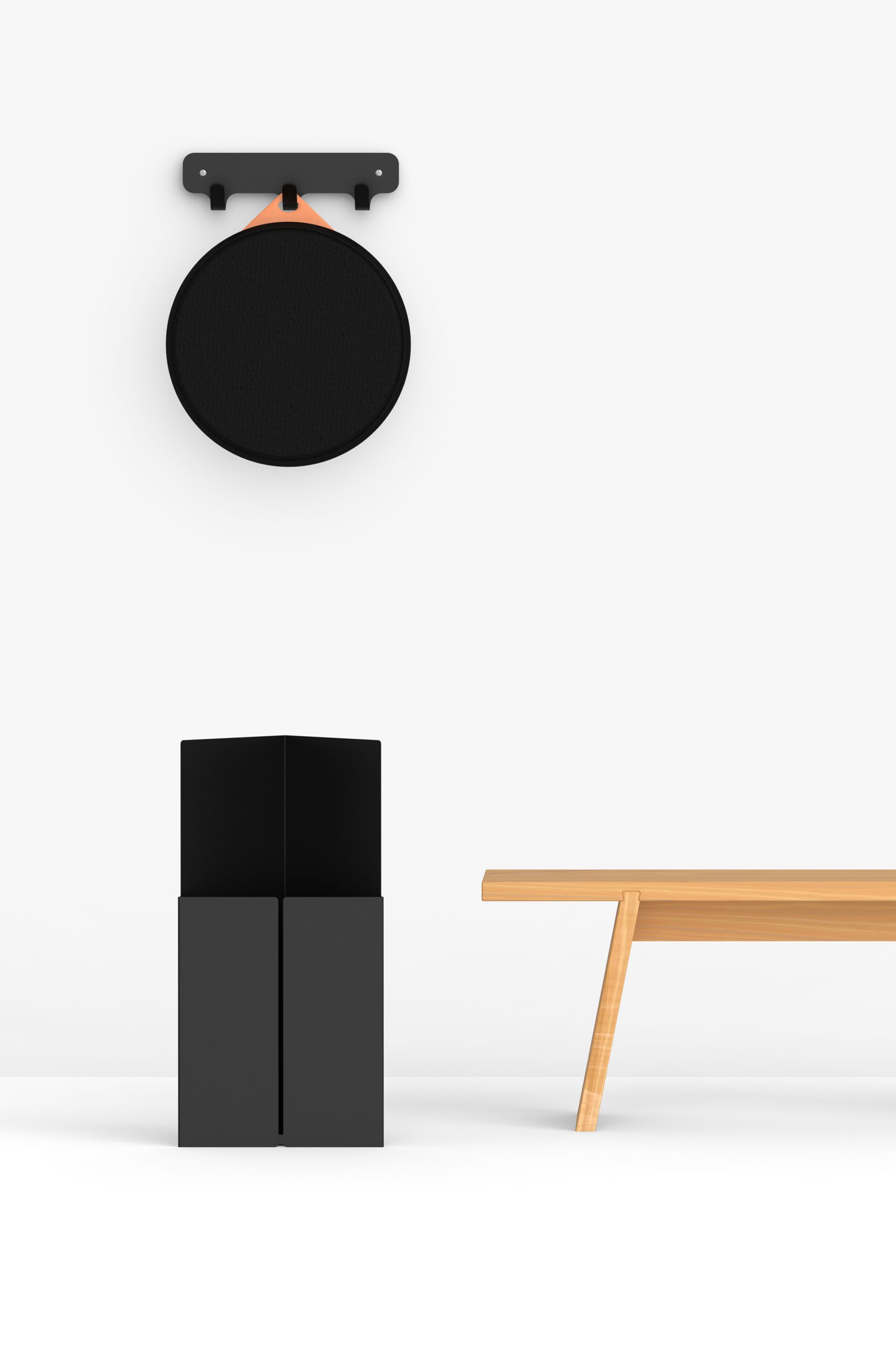 Напольная подставка для зонтов из стали с порошковым покрытием FUNCTIONALS TANGRAM ARCH-00064164 - Вид №4