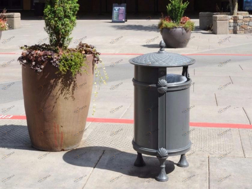 Neri Урна для мусора с крышкой для улицы Layia 2270 