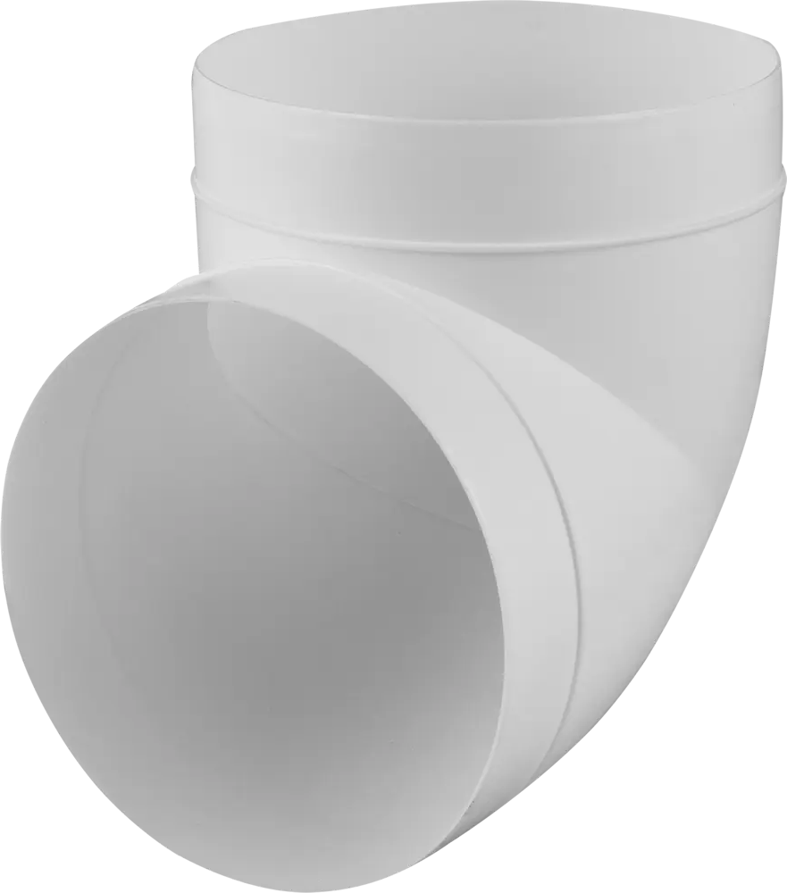 Колено круглое EQUATION 90° d150 для систем вентиляции 18155799