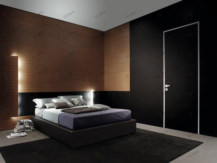 OIKOS VENEZIA Распашная деревянная дверь Synua wall system sun-id-1504462